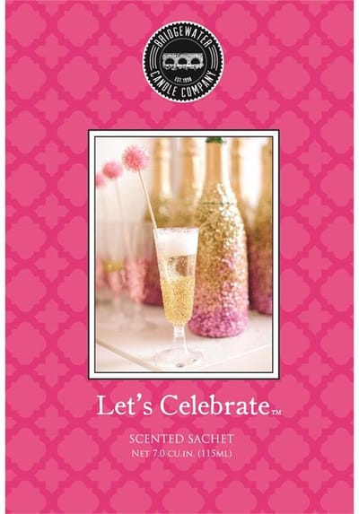 Bridgewater Candle Geurzakje Let’s Celebrate 4 stuks