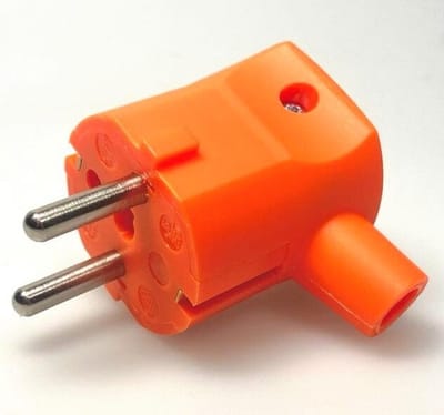 Martin Kaiser MK Stekker Met Aardingscontact Oranje - 577/or [50 stuks]