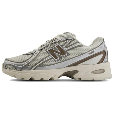 New Balance 740 Sea Salt Mushroom Unisex Sneakers Grijs Arid-Stone Zilver-Metallic U740MU2 44.5