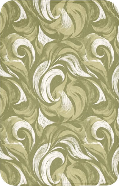 WC mat 50x80 cm - Antislip - Abstract - Textuur - Groen - Toiletmat - Vloermat - Douchemat - Toilet tapijt - Toiletmatten