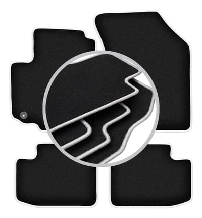 CARLUX-SILVER automatten voor: Suzuki Swift IV hatchback (2005-2010)