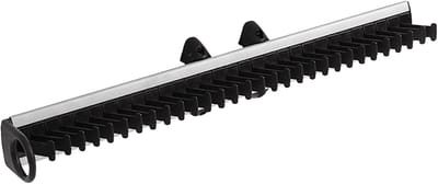 SOTECH Trekstropdashouder bandhouder zilver / zwart, links en rechts uittrekbaar, BxDxH=450x78x81 mm