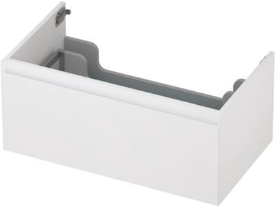 INK - Onderkast 1 Lade Greeploos Gelakt 45gr - 800x450x350 Mm - Mat Wit