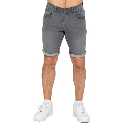 Enzo | Heren Slim Fit Denim Shorts