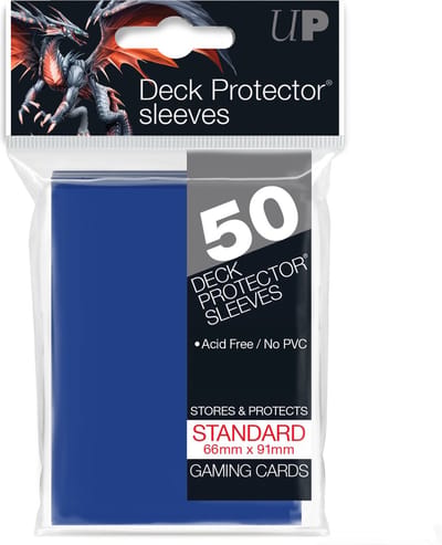 Standard Cards Sleeves Blue, 50 stuks