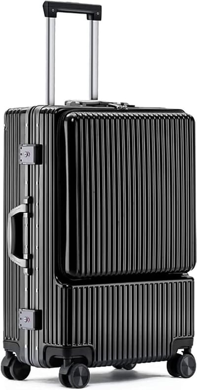 Reis Koffer - Bagage Trolley - Zakelijk Reizen - Versterkte Aluminium Frame - 26 inch - Multicolor
