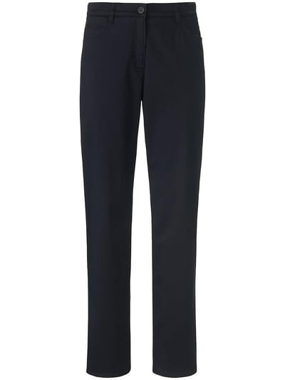Feminine fit-broek model Nicola Pima Cotton Van Brax blauw