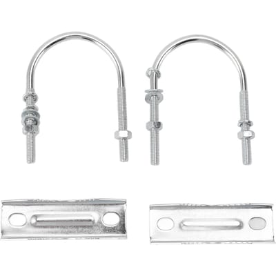 Dubbele Antenne Mastklem Kit IJzer V Kaakblok met U-bouten Mast naar Mast Montagebeugel Kit voor