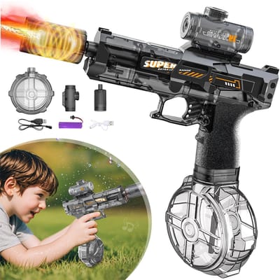 Elektrisch Waterpistool - Automatische Waterpistolen Voor Kinderen - Gemotoriseerde Waterpistolen Met Lichteffecten -Zomers Zwembad En Strandspeelgoed
