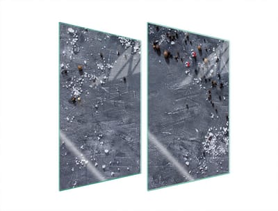 TMK ArtDeko - Glasplaat Bescherming - 35x52 cm - Veilig - Veelzijdig