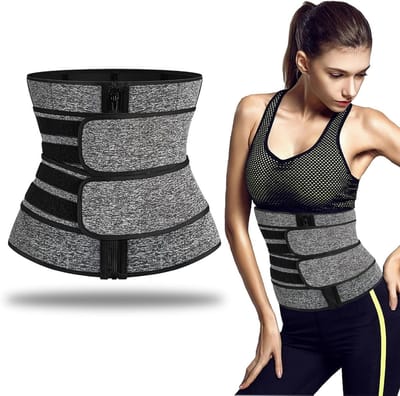 Neopreen Taille Trainer en Zweetband voor Gewichtsverlies, Sauna Effect en Taille Cincher voor Vrouwen en Mannen