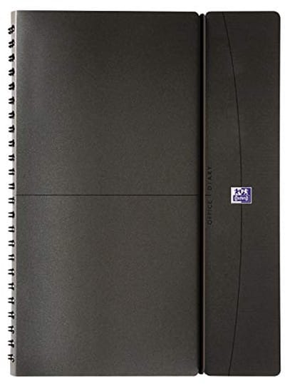 Spiraalagenda Weekoverzicht 2024, 15 x 21 cm, Grijs/Zwart