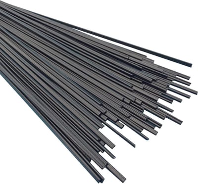 Kunststof Lasstaven - Lasstaafjes PP - Apparatuur Repareren - Zuivere PP Materialen - 1 kg - Zwart