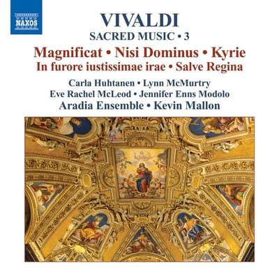 Carla Huhtanen, Lynn McMurtry, Aradia Ensemble, Kevin Mallon - Vivaldi: Sacred Music Volume 3 (CD)