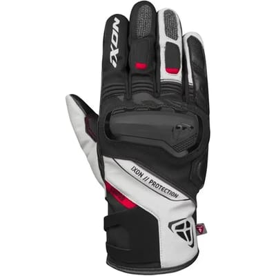 Ixon Pro Knarr Zwart Grijs Rood Waterdichte Handschoenen - Handschoen
