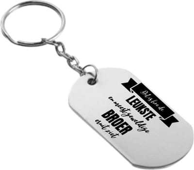 Akyol - dit is hoe de leukste en meest geweldige broer eruit ziet sleutelhanger - Broer - familie - cadeau - 54 x 29mm