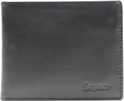 Esquire Portemonnee New Silk Wallet Black Zwart