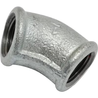 Sanivesk Galva Knie 45° 3/4"fx3/4"f