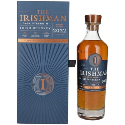 De Ier Whiskey The Irishman Irish Whiskey Cask Strength Limited Edition Release 2022 54,9% Vol. 0,7l in geschenkverpakking
