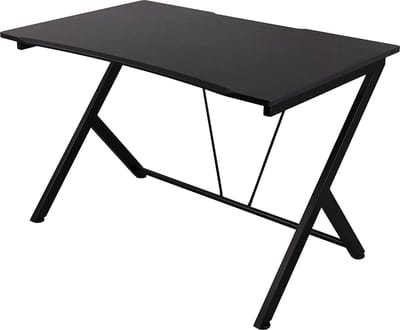 Deltaco DT210B Game Bureau - Metalen Poten - Inclusief Headsethouder - Zwart