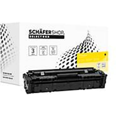 Toner Schäfer Shop Select, compatibel met HP 207X (W2210X), originele chip van fabrikant, ca. 3150 DIN A4-pagina's, zwart