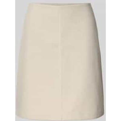 Knielange rok met deelnaad, model 'ROS Rylieh'
