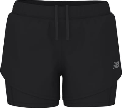 New Balance Sport 2-in-1 Short 3" Dames Sportbroek - BLACK