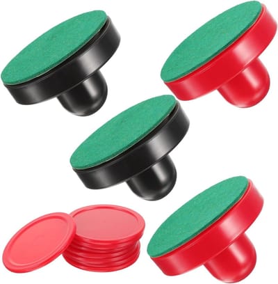 Air Hockey Pucks - Pucks en Peddels - Spel Reparatie - Ergonomisch Ontwerp - 7.5 x 5.5 x 5.5 cm