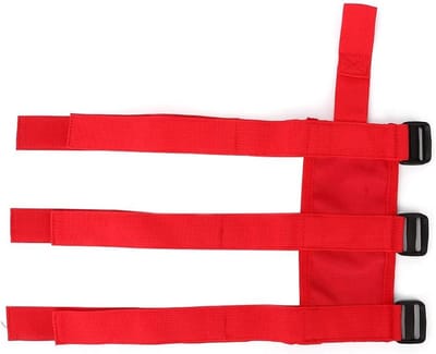 Brandblusser Bevestiging - Hulpstuk Auto - Veilige Opslag - Stevige Fixatie - 25 x 15 cm - Rood