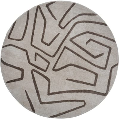 Veer Carpets Vloerkleed labyrint rond ø200 cm