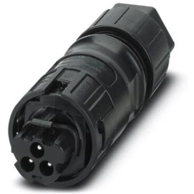 Phoenix Contact 1014498 Connectoren PRC 3-FC-MS6 8-21 Zwart Inhoud: 1 stuk(s)