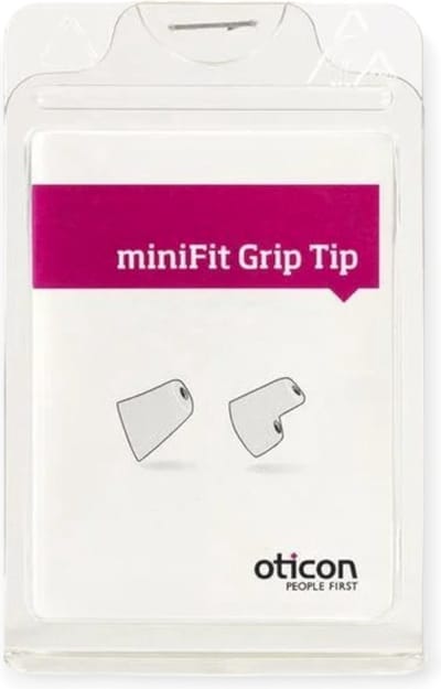 Oticon GripTip Small geen venting Rechts