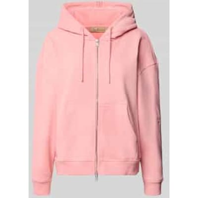 Oversized sweatjack met capuchon