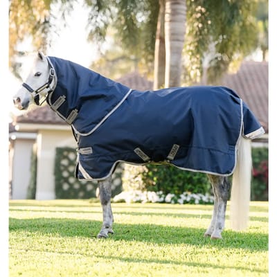 Outdoor ponydeken met nekbedekking Horseware Amigo 1200D 50g
