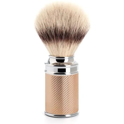 MÜHLE -Silvertip Fibre Scheerkwast Traditional Rose Goud