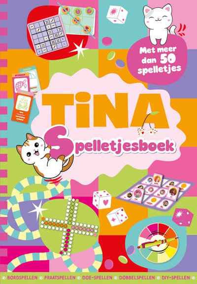 Tina Boekspecial - Spelletjesboek 2026 - Doeboek met Spelletjes - Vakantieboek - Zomerboek - Speelplezier - DIY - Invulboek - Invullen - Schrijven - Onderweg- Tijdschrift - Tijdschriften