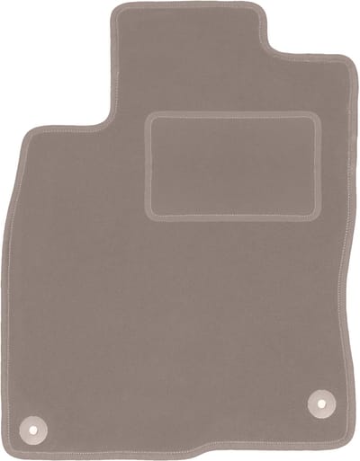 Beige bestuurdersmat voor: Honda Civic X hatchback (2017-)