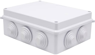TRU COMPONENTS TC-RA 200x155x80 TC-10239056 Installatiebehuizing ABS kunststof Wit 1 stuk(s)