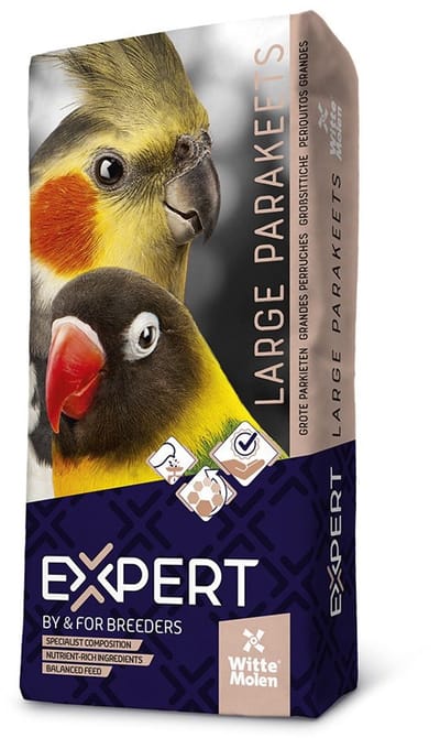 Witte Molen EXPERT Base Grote Parkieten Kweker 20KG