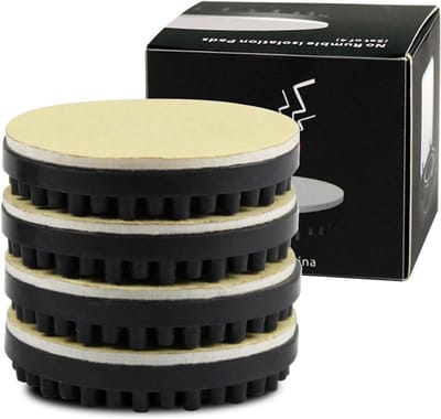 4x Trillingsdempers voor Speakers en Audioapparatuur - Schokabsorberende Voeten