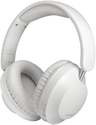 Concept HS4081 SoundJoy - Draadloze hoofdtelefoon - Tot 45 uur - Bluetooth 6.0 - Actieve ruisonderdrukking tot 18 dB - Wit