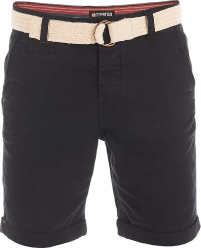 riverso Heren Short RIVHenry regular/straight Zwart W 30 Volwassenen Zomershorts