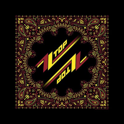 ZZ Top - Logo Bandana - Zwart