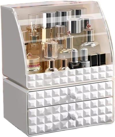 Cosmetica Organizer - Make-up Opberger - Sieraden Opslag - Stofdicht Ontwerp - Met Lades - Licht Luxe