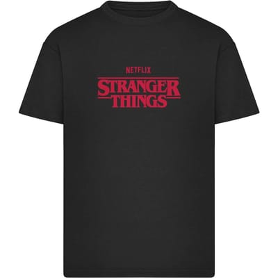 T-shirt Merchcode Stranger Things Rewatch Loose