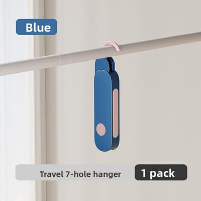 Reis Vouwbare Kledinghanger Draagbaar 7-gats Droogrek Reis Zakenreis Hotel Multifunctionele Hanger
