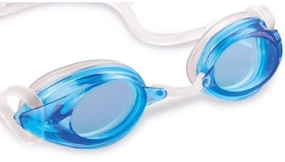 Duikbril zwembril voor kinderen SPORT Intex blauw