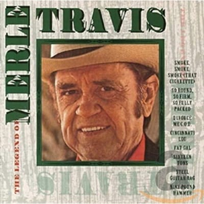 CD MERLE TRAVIS - Legend of Merle Travis  CTS55411 Country Stars 1993 Portugal Country Gebruikt