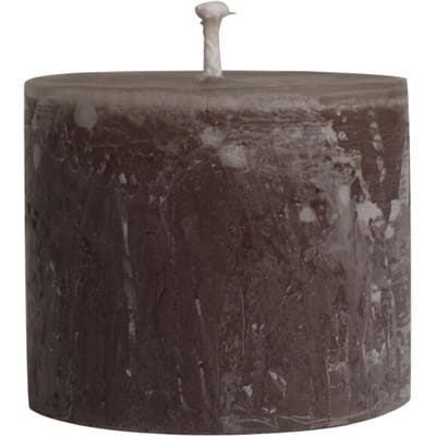 PTMD - Kaars Rustic Outdoor - Taupe - 15x15x12cm