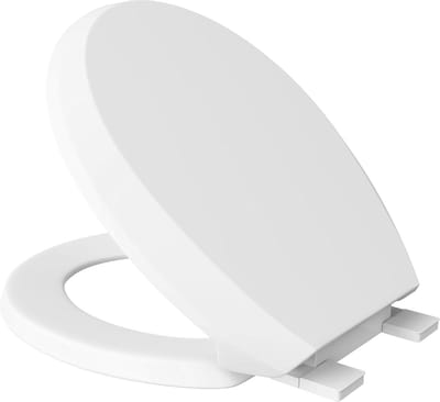 Toiletbril - Toiletdeksel WC bril - Stil Sluiten - Easy Clean Hinge - 42 cm - Wit